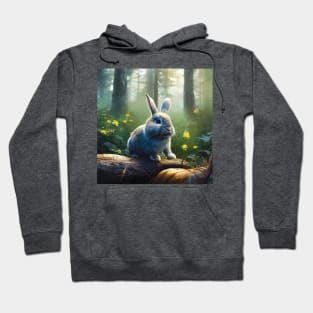 Cute Bunny Rabbit in Woodland Hoodie